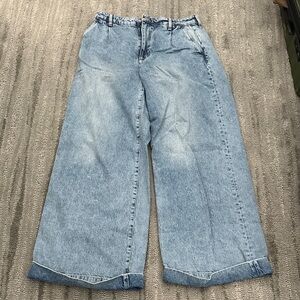 Pilcro Light Blue Flare Jeans